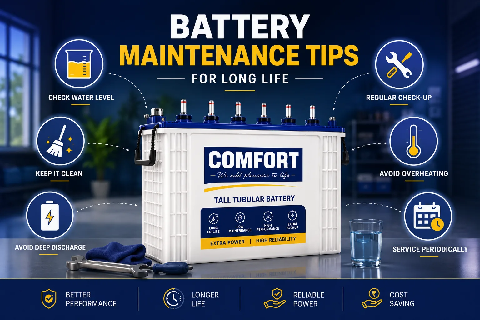 Battery Maintenance Tips for Long Life