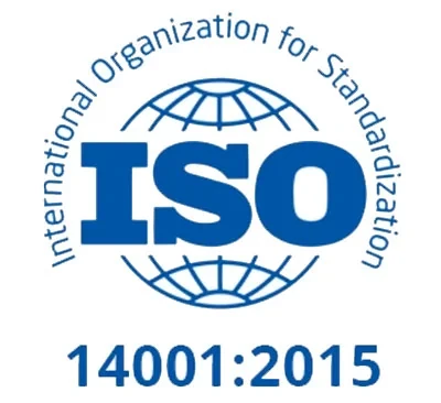 ISO 14001:2015 Certified